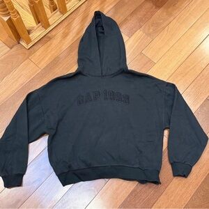 GAP Black Hoodie Jacket